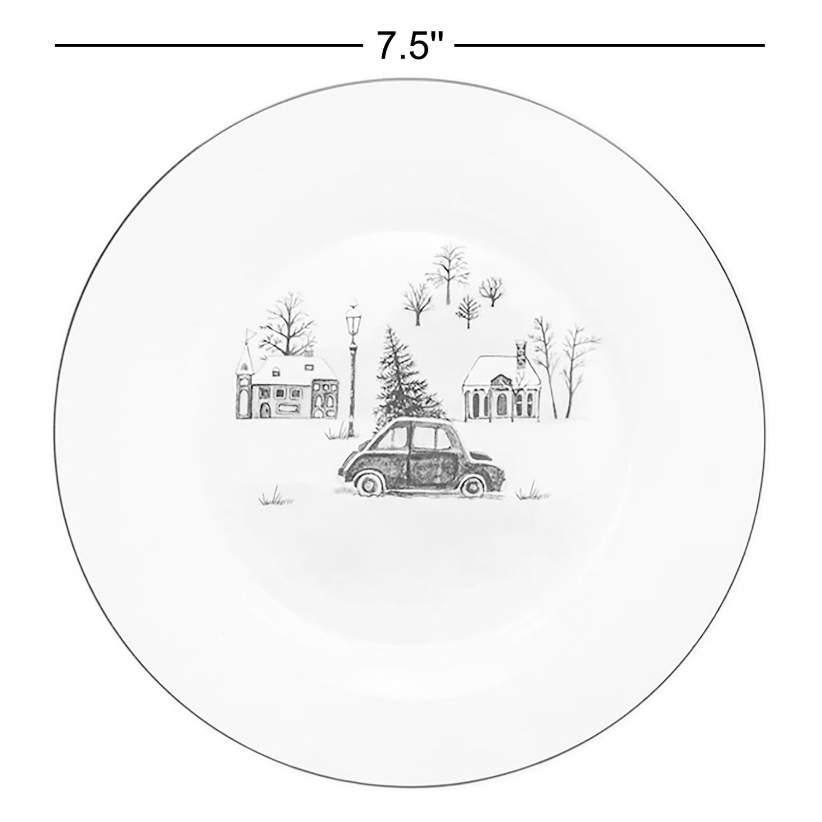 Scandinavian Wonderland Scandinavian 8" Salad Plate