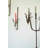  29" Deer Candelabra Forged Iron Rustic Brass Tabletop Centerpiece for Home Décor