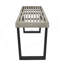Banc de patio avec pieds en fer-1261191061