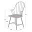 Fauteuil à dossier Avresso de couleur brun espresso Avdo