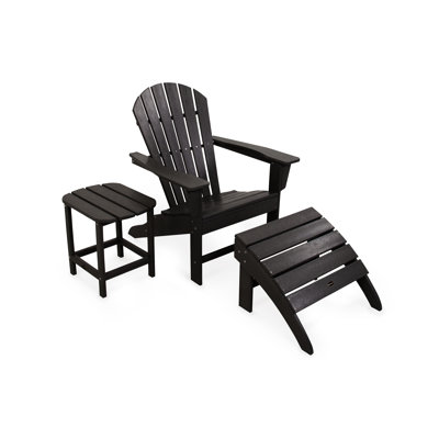 POLYWOOD South Beach Adirondack 3-Piece Set by POLYWOOD
