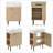 21.6" Bathroom Vanities, Freestanding Vanity with Single Sink-466539632