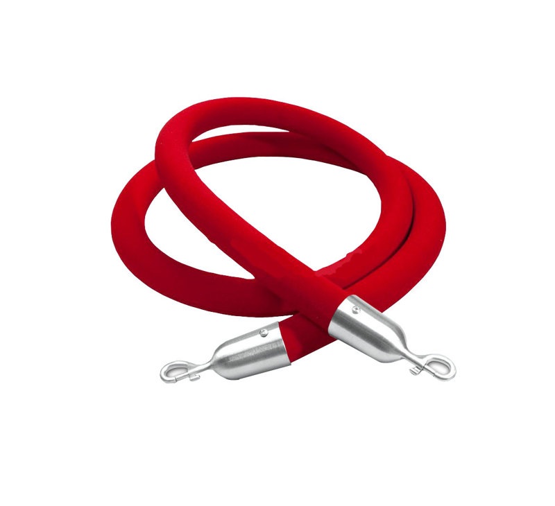 FixtureDisplays 10'' W Imitation Velvet Rope