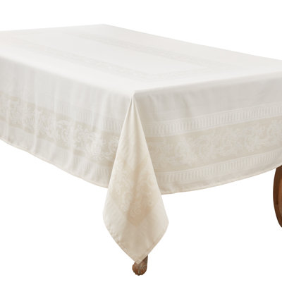 Nappe luxueuse en jacquard floral