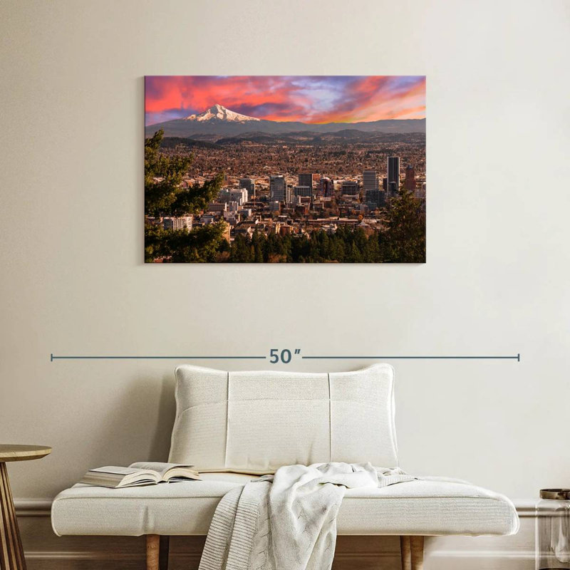 Ravi Portland, 24" H x 36" W