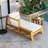 Outdoor Lounge Set - Chair And Ottoman With Removable Cushions-522418550