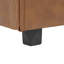 Canapé d'angle modulaire 6 places en similicuir, revêtement, pattes en plastique, dossier et coussins amovibles, largeur 229 cm, profondeur 305 cm, hauteur 88 cm, poids 121 kg, montage facile.-366785120