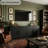 Black Wide Sideboard with 4 Door