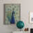 Toile avec cadre gris