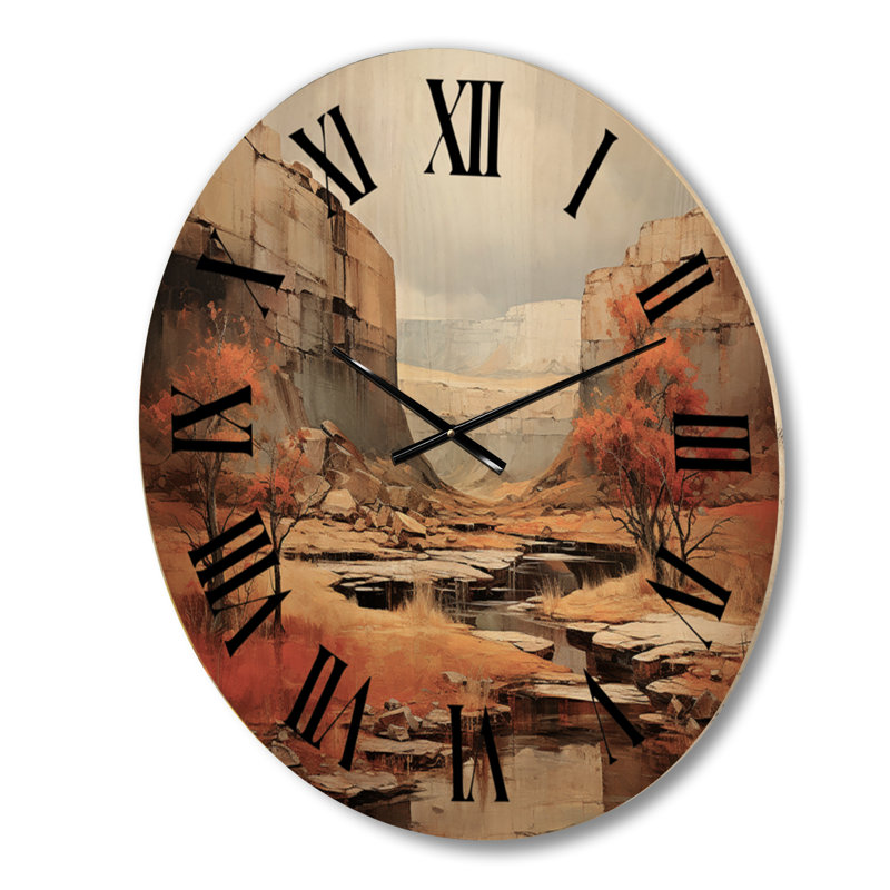Horloge murale Waterton, Moyenne