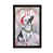Black Floater Framed