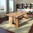 Solid wood home office desk, commercial executive-108915534