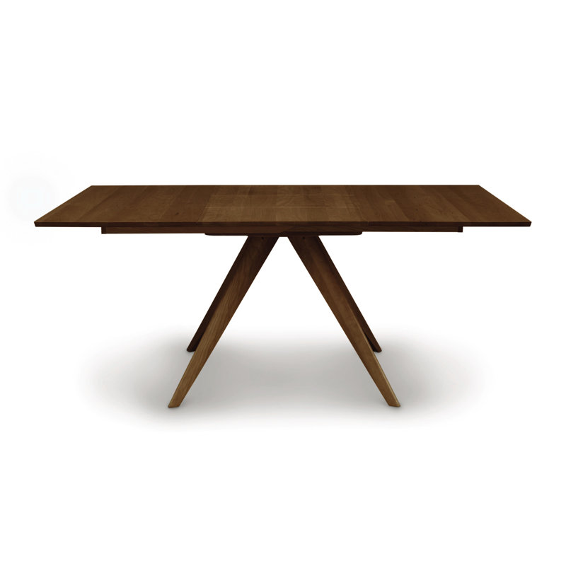 Catalina Square Extension Table, Natural Walnut