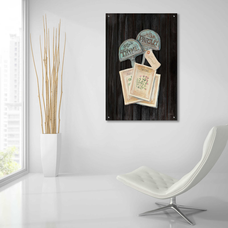 «Seed Packs Black Wood» par Carol Rowan, H 36 po x l 24 po x P 0,2 po