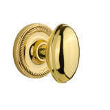 Rope Rosette with Homestead Door Knob