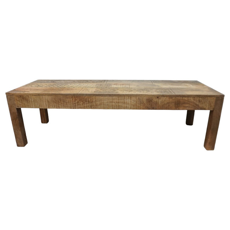 Jeanea Solid Wood Single Coffee Table