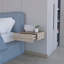 Table de chevet flottante murale gris clair-1800556050-1783699745