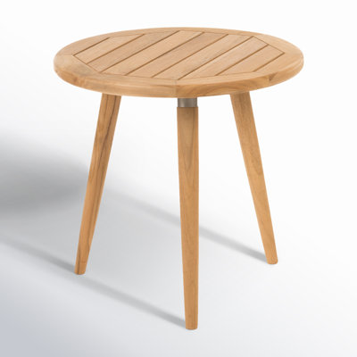 Gizmo 17.5'' Teak Outdoor Side Table