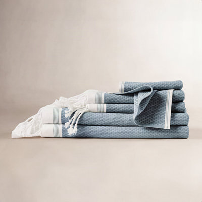 Mediterranean Organic Cotton Towel Set