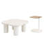 Ensemble de tables basses modernes en forme de pétales avec un design polyvalent et des soins personnalisés