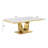 Kimoria Marble Top Pedestal Dining Set-935268916-874498704