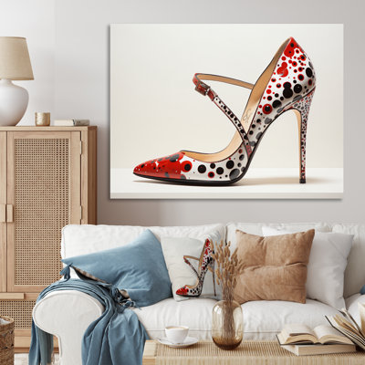 " Red High Heels Sophistication III "