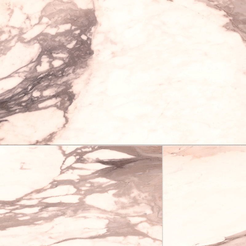 Reve 23-1/2 in. x 47-1/8 in. Porcelain Floor and Wall Tile, White/Red