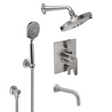 Rincon Bay 1.8 GPM Styletherm 0.5" Thermostatic Shower System with Handshower Hook and Tub Spout