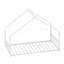 Structure de lit simple avec éclairage à DEL, toit en fer blanc, support de 350 lb, toit et lumières à conception basse au sol, construction, assemblage simple-1224942781-1224942782