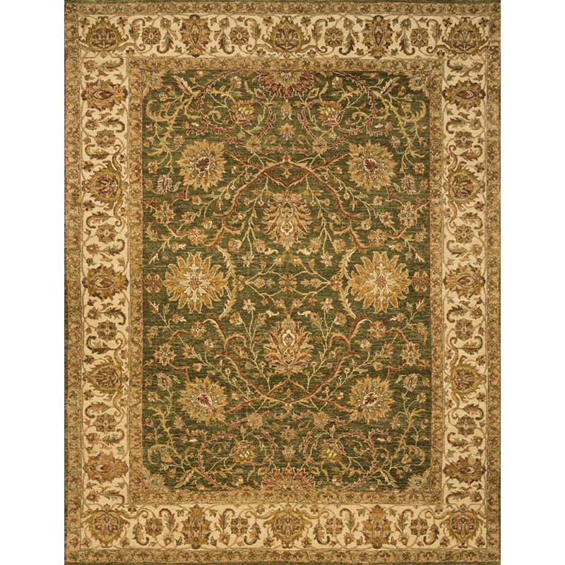 Traditional One-of-a-Kind Rectangle 8' X 10'5" Hand Knotted Area Rug