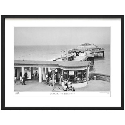 Cromer, The Pier C1960 by Francis Frith - Single Picture Frame Print