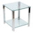 Schwenzer Glass Top End Table