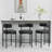 Najira Upholstered 24'' Counter Stool with Metal Frame-1210974794-1210974793