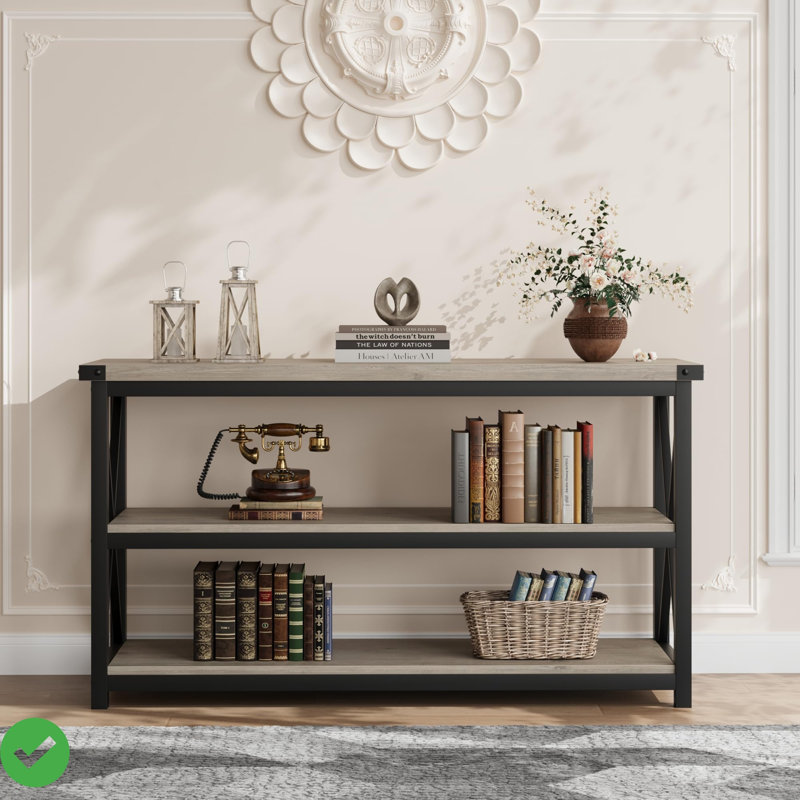 Console Farmhouse 47 po, Brun