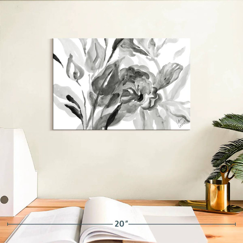 Harnek Dark Florals, 8" H x 12" W