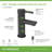 Dia Single Handle Bathroom Faucet with Push Pop Drain-91267912