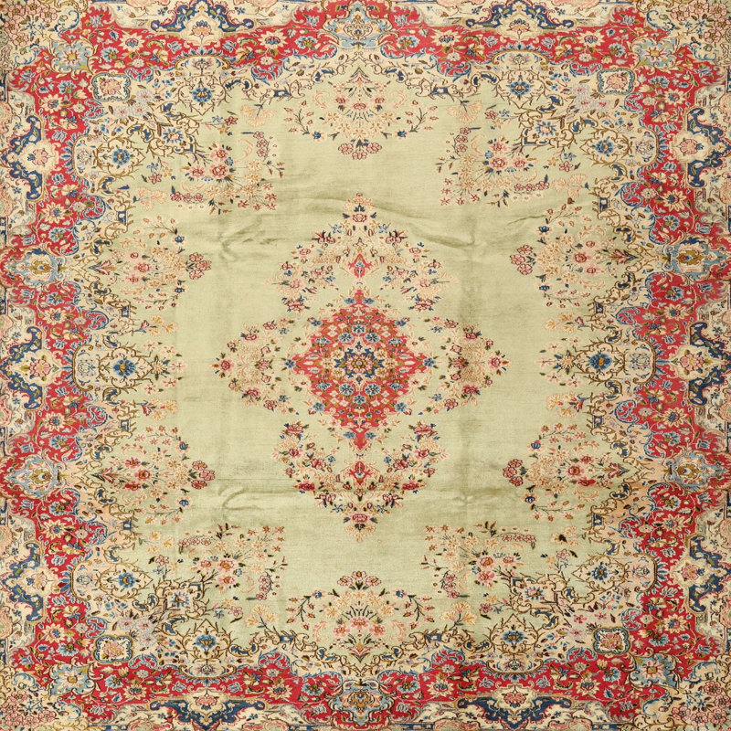 Oriental Indoor Rug, Square 4'