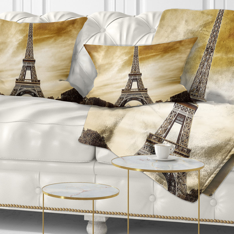 Coussin lombaire Photographie Eiffel Tower