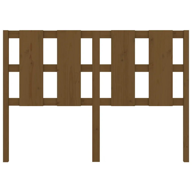 Clute Solid Wood Headboard, Brown