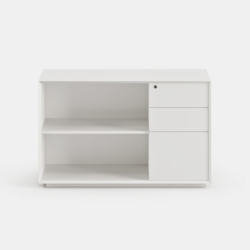 Credenza, Right, White