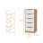 Washington Five Drawer Dresser