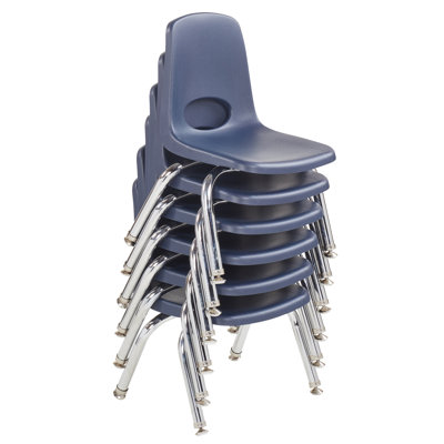 Chaise de classe empilable