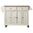 Ken Solid Wood Top Kitchen Island-176619244