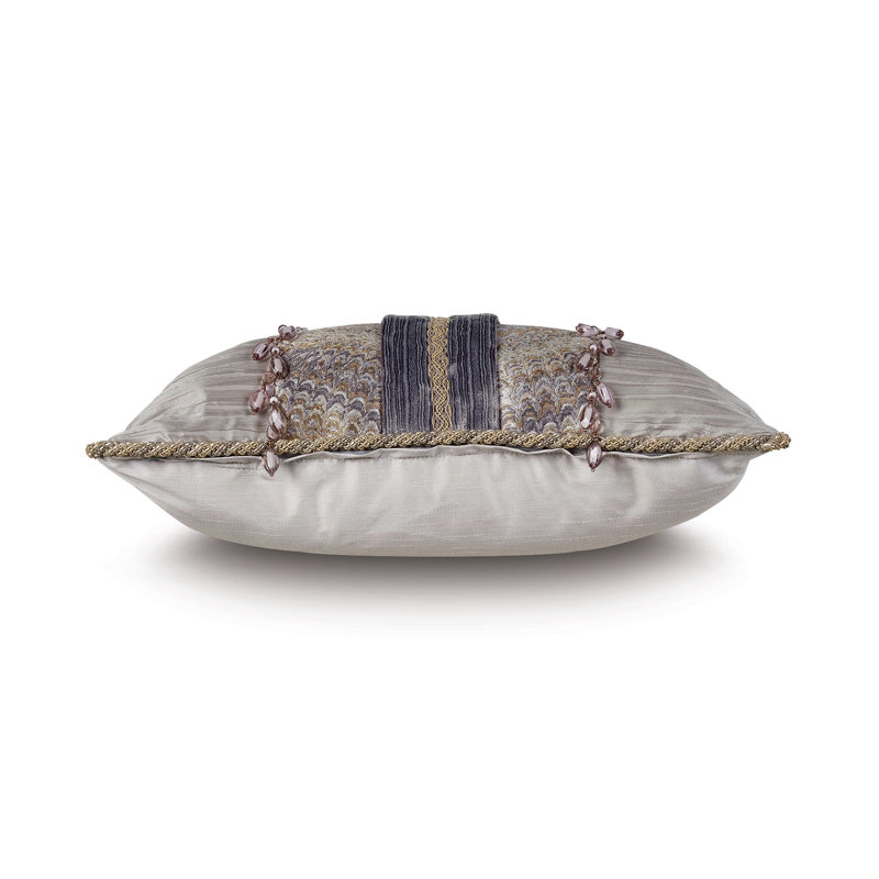 Imogen Appliqued Throw Pillow