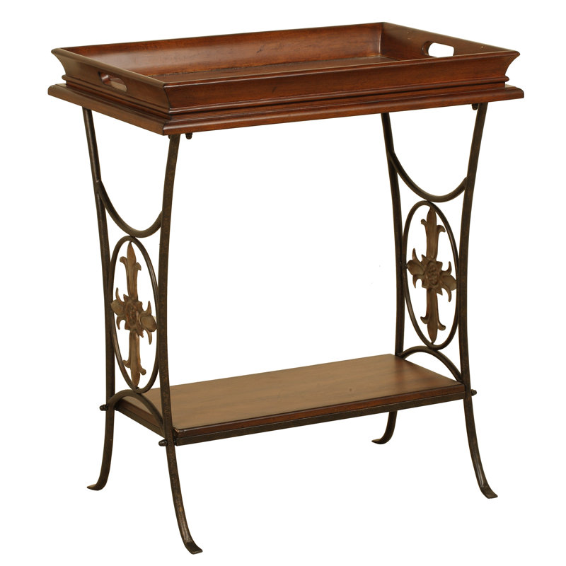 Table de bout avec plateau de table Boerner