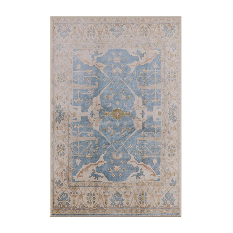 Oriental Indoor Rug, Rectangle 5' x 8'
