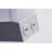 4' Wattage and CCT Selectable LED Linear Strip Light with Integrated Microwave Sensor