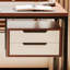 Bureau d'ordinateur spacieux au design artistique exquis-160153602
