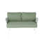 Causeuse et table en acier Mariano-1435046637