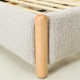 Upholstered Headboard Platform Bed Frame